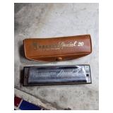 Hohner Special 20 Harmonica in Key of G with Case