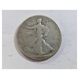 1938 Walking Liberty Half Dollar, Denver Mint