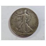 1941-S Walking Liberty Half Dollar Coin