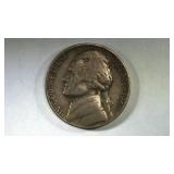 1942-D Jefferson Nickel with Monticello Reverse