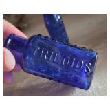 Cobalt Blue Bottles, Triloxids and Drug Labels