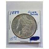 1889 Morgan Silver Dollar