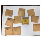 Buffalo Nickel Lot in Labeled Paper Envelopes