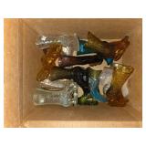 Lot of Glass Boot Vases