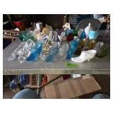 Lot of Fenton Glass Shoes
