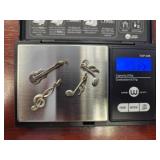 Sterling Silver Musical-Themed Pendants