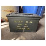 Military Surplus 50 Caliber Ammunition Can