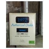 1972 Selmer Authorized Dealer Sign