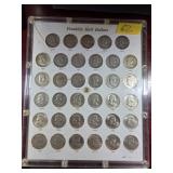 Qty. 35, Franklin Half Dollar Coin Collection