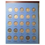 Qty. 37 Mercury Dime Partial Set