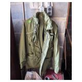 Military Field Jacket, Cold Weather, Small Regular