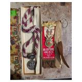 Odd Fellows Medals and Ceremonial Rope