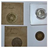 Coins: Japan, China, and India