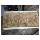 Middle Eastern Tapestry Signed Belgium