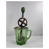 Green Handled Kitchen Lot #