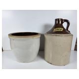 Stoneware Crock Lot