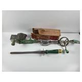 Green Handled Kitchen Lot #