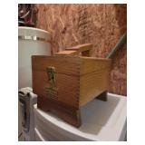 Vtg. Griffin Shoe Shine Box