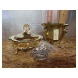 Brass & Silverplate Lot