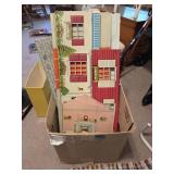 Modular Metal Doll House & Furniture