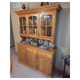 Two Piece China Cabinet