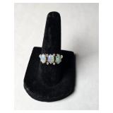 Opal Ring Marked 14k