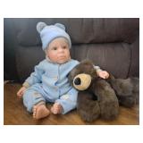 Signed Lee Middleton 'Cuddle Cub' Doll