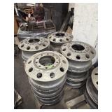 TWELVE ALUMINUM WHEELS