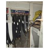 RACK OF HYDRAULIC HOSES