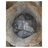 Drum of Steel Pieces