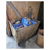 Industrial Cart Loaded With Parts #2