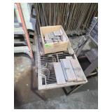 Table and Steel Plates