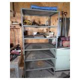 Metal Shelf, No Contents