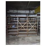 Five Industrial Shelving Units