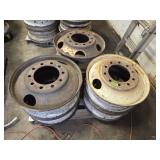 SIX STEEL WHEELS