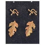 14K Earrings +/-