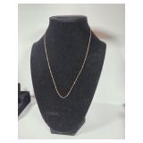 14K Necklace +/-