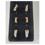 14K Earrings +/-