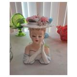Lefton Head Vase
