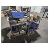 Two Loaded Hardware Carts