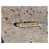 Vtg. Red Rose Feed Adv. Knife