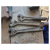 Adjustable Wrench Lot