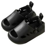 Kids Sandals Boys Girls Slides with Backstrap Size 230