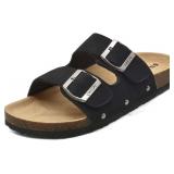 ONCAI Women s Flat Slide Sandals with Arch Supp 8