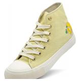 Women High Top Canvas Sneakers Size 250