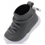 JIASUQI Toddler High Top Sneakers, Barefoot 23