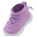 Toddler Girls Sneakers Barefoot Shoes Purple 7