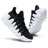 Mens Slip-On Sneakers, Breathable Running Shoes 43