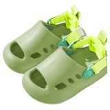 Kids Sandals Boys Girls Slides with Backstrap Size 32-33