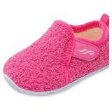 JIASUQI Toddler House Slippers Rose Pink 4.5-5